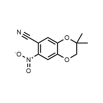 3,3-Dimethyl-7-nitro-2,3-dihydrobenzo[b][1,4]dioxine-6-carbonitrile|CS-0898380