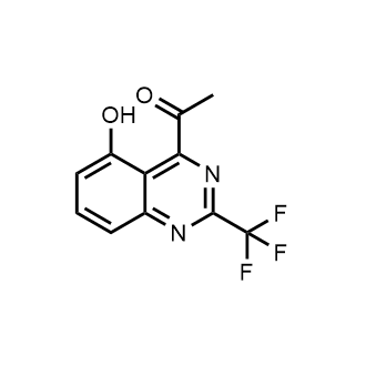 1-(5-Hydroxy-2-(trifluoromethyl)quinazolin-4-yl)ethanone|CS-0898382