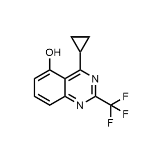 4-Cyclopropyl-2-(trifluoromethyl)quinazolin-5-ol|CS-0898390