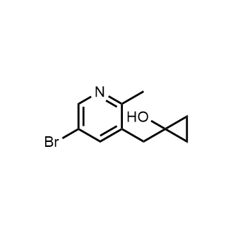 1-((5-Bromo-2-methylpyridin-3-yl)methyl)cyclopropan-1-ol|CS-0898439