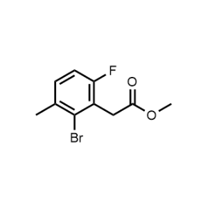 Methyl 2-bromo-6-fluoro-3-methylbenzeneacetate|CS-0898655