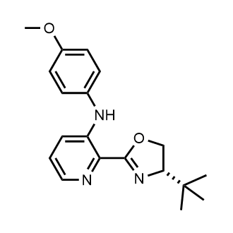 (S)-2-(4-(tert-Butyl)-4,5-dihydrooxazol-2-yl)-N-(4-methoxyphenyl)pyridin-3-amine|CS-0898865