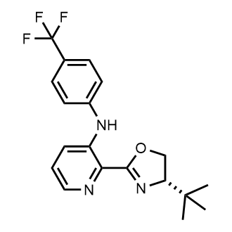 (S)-2-(4-(tert-Butyl)-4,5-dihydrooxazol-2-yl)-N-(4-(trifluoromethyl)phenyl)pyridin-3-amine|CS-0898878