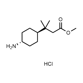 Methyl 3-((1r,4r)-4-aminocyclohexyl)-3-methylbutanoate hydrochloride|CS-0898971