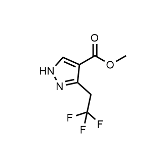 Methyl 3-(2,2,2-trifluoroethyl)-1H-pyrazole-4-carboxylate|CS-0899212
