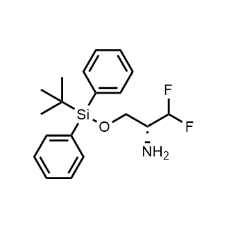 (R)-3-((tert-Butyldiphenylsilyl)oxy)-1,1-difluoropropan-2-amine|CS-0899491