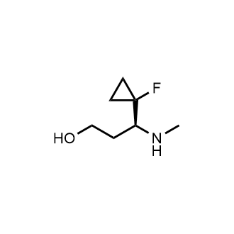 (S)-3-(1-Fluorocyclopropyl)-3-(methylamino)propan-1-ol|CS-0899497