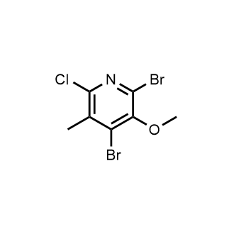 2,4-Dibromo-6-chloro-3-methoxy-5-methylpyridine|CS-0899816