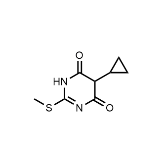 5-Cyclopropyl-2-(methylthio)pyrimidine-4,6(1H,5H)-dione|CS-0899821