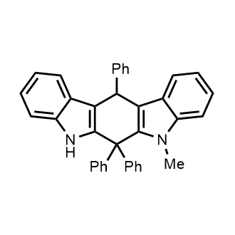 (R)-5-Methyl-6,6,12-triphenyl-5,6,7,12-tetrahydroindolo[2,3-b]carbazole|CS-0900156