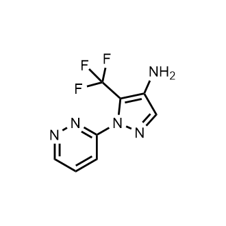 1-(Pyridazin-3-yl)-5-(trifluoromethyl)-1H-pyrazol-4-amine|CS-0900258