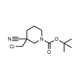 1,1-Dimethylethyl 3-(chloromethyl)-3-cyano-1-piperidinecarboxylate|CS-0900268