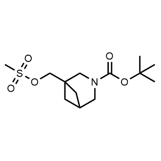 tert-Butyl 1-(((methylsulfonyl)oxy)methyl)-3-azabicyclo[3.1.1]heptane-3-carboxylate|CS-0900273