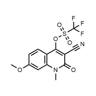 3-Cyano-7-methoxy-1-methyl-2-oxo-1,2-dihydroquinolin-4-yl trifluoromethanesulfonate|CS-0900470