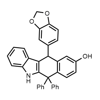 11-(Benzo[d][1,3]dioxol-5-yl)-6,6-diphenyl-6,11-dihydro-5H-benzo[b]carbazol-9-ol|CS-0900501