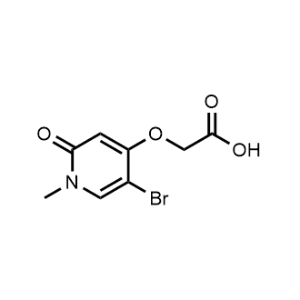 2-((5-Bromo-1-methyl-2-oxo-1,2-dihydropyridin-4-yl)oxy)acetic acid|CS-0900579