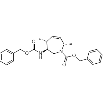 Benzyl (3S,4R,7S)-3-(((benzyloxy)carbonyl)amino)-4,7-dimethyl-2,3,4,7-tetrahydro-1H-azepine-1-carboxylate|CS-0900720