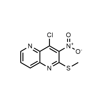 4-Chloro-2-(methylthio)-3-nitro-1,5-naphthyridine|CS-0900737