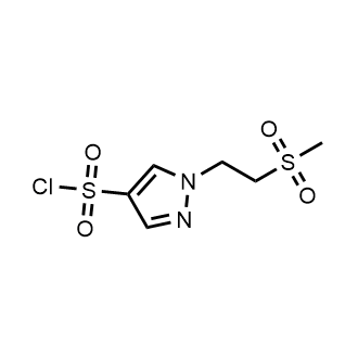 1-(2-(Methylsulfonyl)ethyl)-1H-pyrazole-4-sulfonyl chloride|CS-0900756