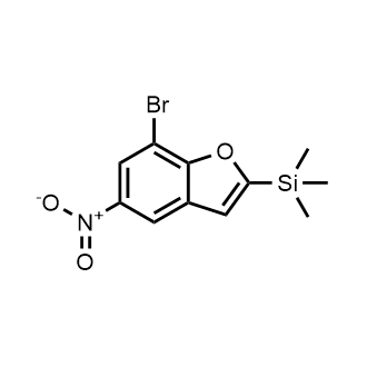 (7-Bromo-5-nitrobenzofuran-2-yl)trimethylsilane|CS-0901357