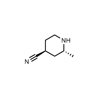 (2R,4S)-2-Methylpiperidine-4-carbonitrile|CS-0901376