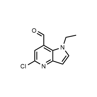 5-Chloro-1-ethyl-1H-pyrrolo[3,2-b]pyridine-7-carbaldehyde|CS-0901617