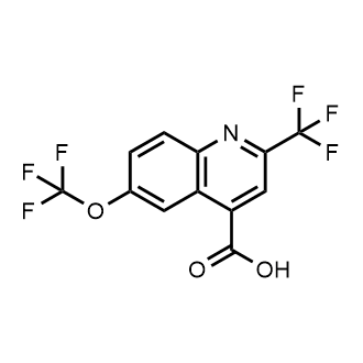 6-(Trifluoromethoxy)-2-(trifluoromethyl)quinoline-4-carboxylic acid|CS-0901731