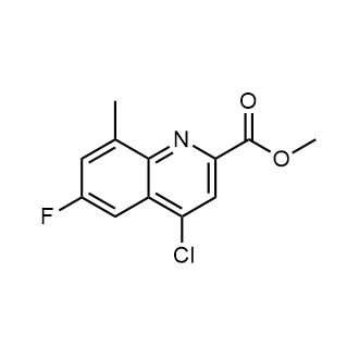Methyl 4-chloro-6-fluoro-8-methylquinoline-2-carboxylate|CS-0901830