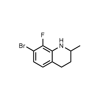 7-Bromo-8-fluoro-2-methyl-1,2,3,4-tetrahydroquinoline|CS-0902240