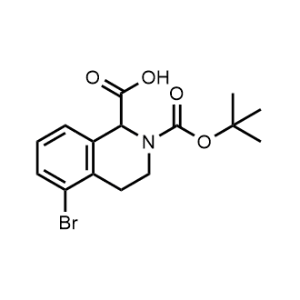 5-Bromo-2-(tert-butoxycarbonyl)-1,2,3,4-tetrahydroisoquinoline-1-carboxylic acid|CS-0902375