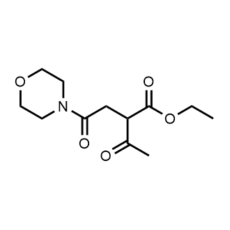 Ethyl 2-acetyl-4-morpholino-4-oxobutanoate|CS-0902493