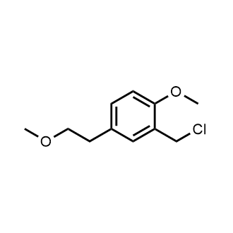 2-(Chloromethyl)-1-methoxy-4-(2-methoxyethyl)benzene|CS-0902631