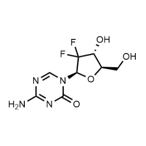 4-Amino-1-((2R,4R,5R)-3,3-difluoro-4-hydroxy-5-(hydroxymethyl)tetrahydrofuran-2-yl)-1,3,5-triazin-2(1H)-one|CS-0902661