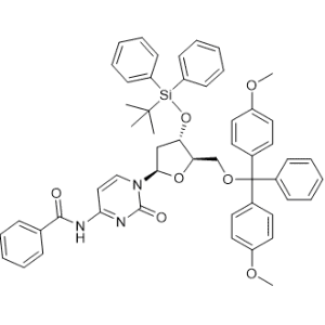 N-(1-((2R,4S,5R)-5-((Bis(4-methoxyphenyl)(phenyl)methoxy)methyl)-4-((tert-butyldiphenylsilyl)oxy)tetrahydrofuran-2-yl)-2-oxo-1,2-dihydropyrimidin-4-yl)benzamide|CS-0902683