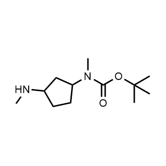 Tert-butyl methyl(3-(methylamino)cyclopentyl)carbamate|CS-0902708