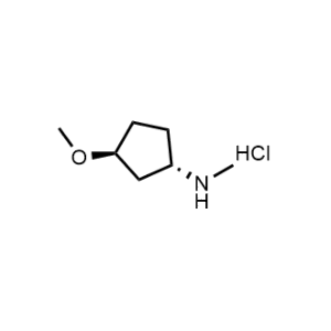 trans-3-Methoxy-N-methylcyclopentan-1-amine hydrochloride|CS-0902720