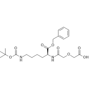 Benzyl N1-(PEG1-acid)-N6-(t-Boc)-L-lysinate|CS-0902858