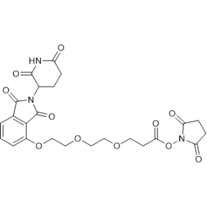 Thalidomide-O-PEG2-NHS ester|CS-0902896