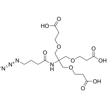 Azidobutanamide-tri-(carboxyethoxymethyl)-methane|CS-0902916