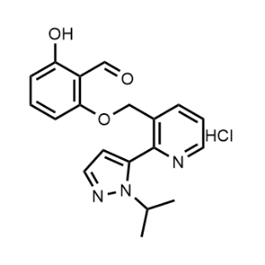 2-Hydroxy-6-((2-(1-isopropyl-1H-pyrazol-5-yl)pyridin-3-yl)methoxy)benzaldehyde hydrochloride|CS-0903027