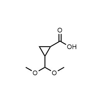 2-(Dimethoxymethyl)cyclopropane-1-carboxylic acid|CS-0903070