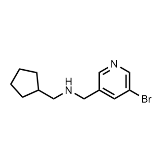 1-(5-Bromopyridin-3-yl)-N-(cyclopentylmethyl)methanamine|CS-0903233