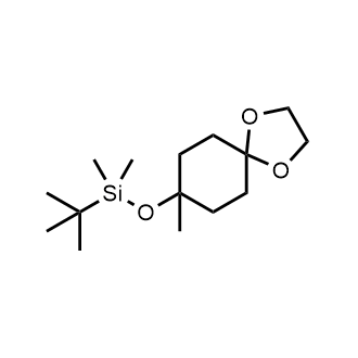 Tert-butyldimethyl((8-methyl-1,4-dioxaspiro[4.5]decan-8-yl)oxy)silane|CS-0903278