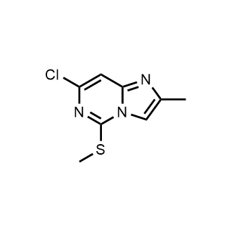 7-Chloro-2-methyl-5-(methylthio)imidazo[1,2-c]pyrimidine|CS-0903341