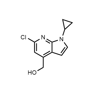 (6-Chloro-1-cyclopropyl-1H-pyrrolo[2,3-b]pyridin-4-yl)methanol|CS-0903473