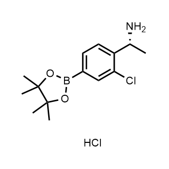 (R)-1-(2-Chloro-4-(4,4,5,5-tetramethyl-1,3,2-dioxaborolan-2-yl)phenyl)ethan-1-amine hydrochloride|CS-0903500