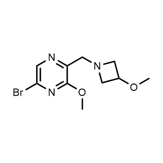 5-Bromo-3-methoxy-2-((3-methoxyazetidin-1-yl)methyl)pyrazine|CS-0903866