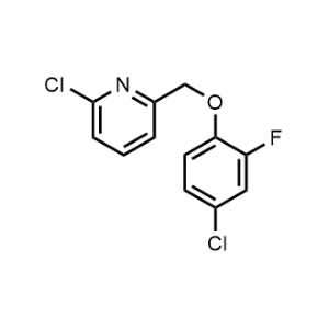 2-Chloro-6-[(4-chloro-2-fluorophenoxy)methyl]pyridine|CS-0903917