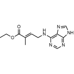 (E)-Ethyl 4-((9H-purin-6-yl)amino)-2-methylbut-2-enoate|CS-0903918