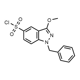 1-Benzyl-3-methoxy-1H-indazole-5-sulfonyl chloride|CS-0904196